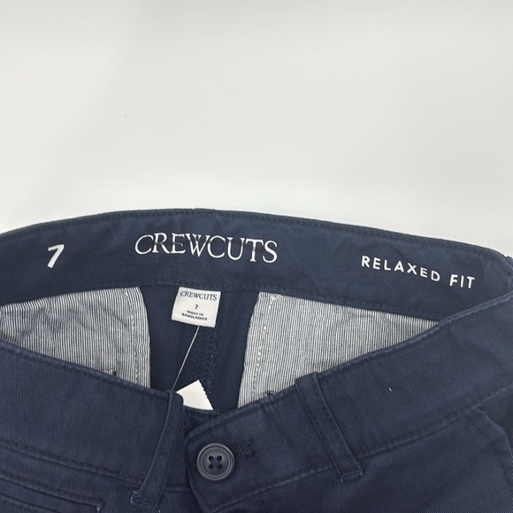 Crewcuts Kids' classic-fit stretch chino pant in navy size 7 NWT CB692 - Picture 7 of 15